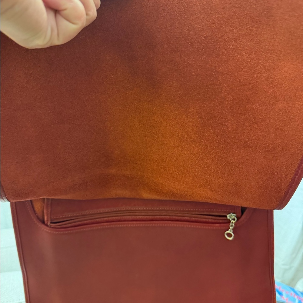 Coach Cherry Leather Shoulder Bag - Picture 2 of 5